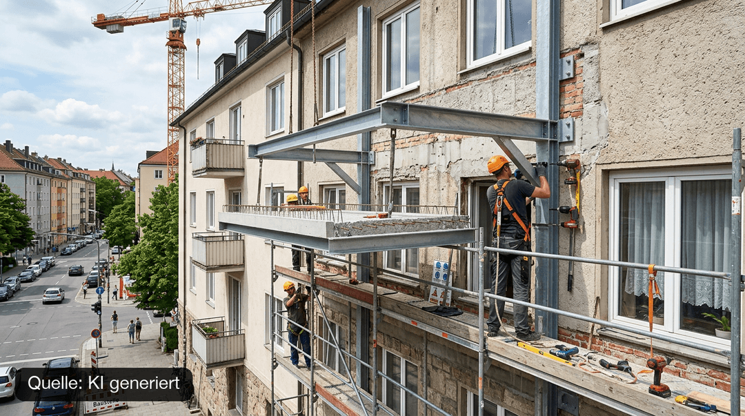 Balkon anbauen: Statische Anforderungen & Kosten