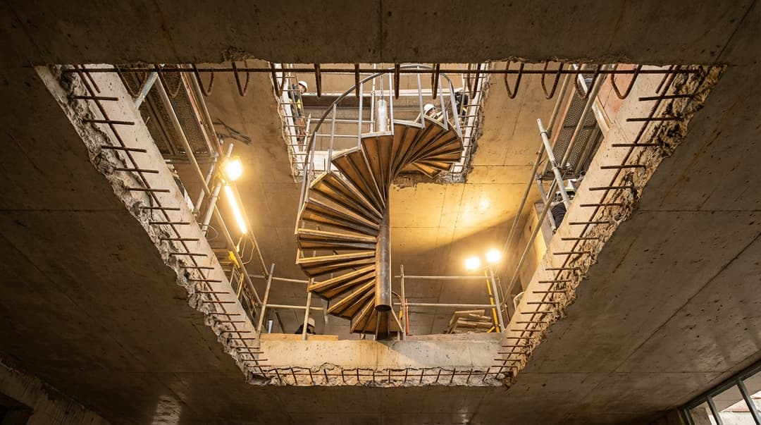 Deckendurchbruch für Treppe: Statik-Anforderungen & Kosten