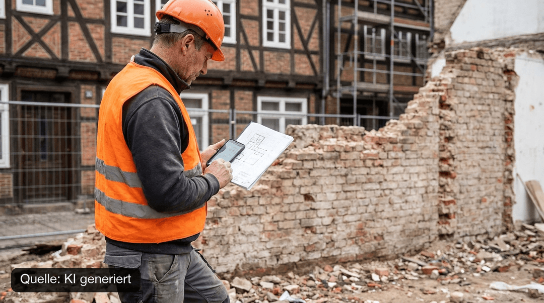 Handwerker will Statik? Warum das richtig ist