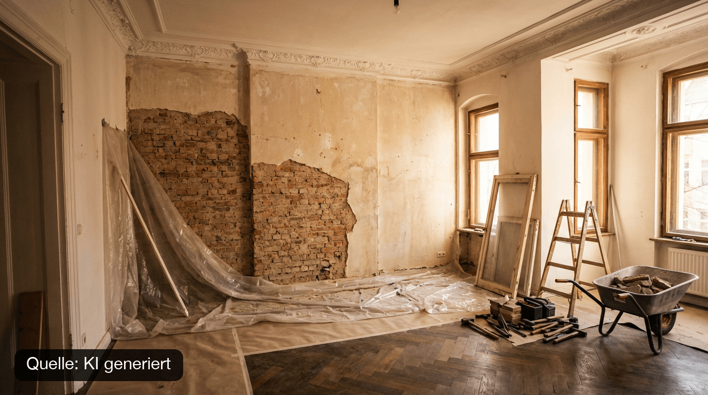 Wanddurchbruch im Altbau: Besondere Herausforderungen & Lösungen