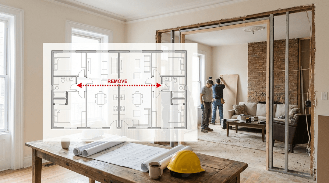 Zwei Wohnungen zusammenlegen: Statik, Genehmigung & Kosten