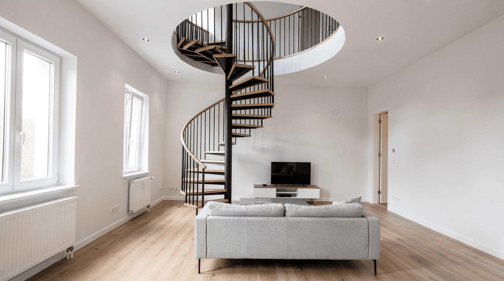 Deckendurchbruch in einer Stahlbetondecke